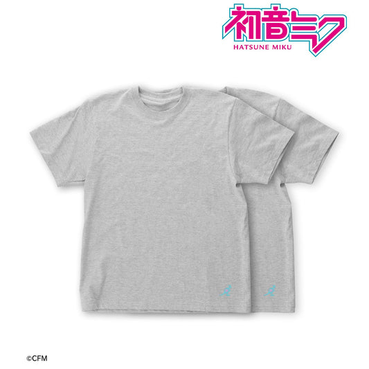 《初音未來》_(尺碼/M)_KANGOL®合作 第2波 標誌 套裝T恤2件套 男士