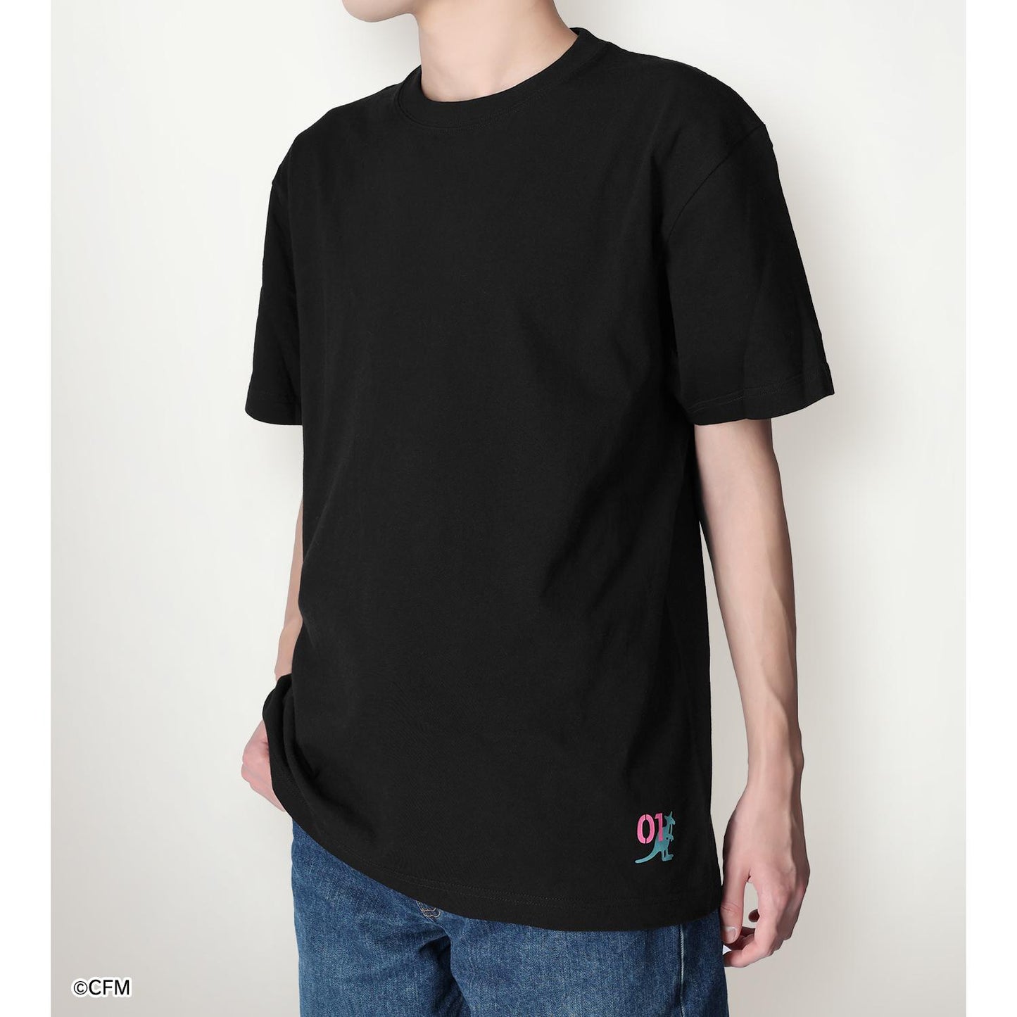 《初音未來》_(尺碼/M)_KANGOL®合作 第1波 標誌 套裝T恤2件套 男士