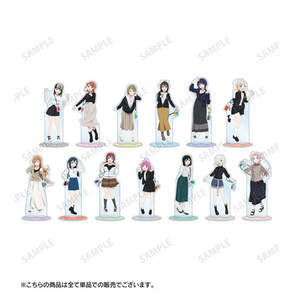 Love Live! 虹咲學園學園偶像同好會 描き下ろし插圖 優木雪菜 統一服裝版 大號亞克力立牌