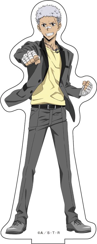 《家庭教師HITMAN REBORN!》描繪BIG亞克力立牌 【黑色西裝版】③笹川了平