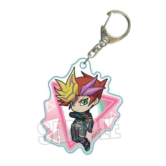 普卡式亞克力鑰匙扣 遊☆戲☆王ＶＲＡＩＮＳ/Playmaker