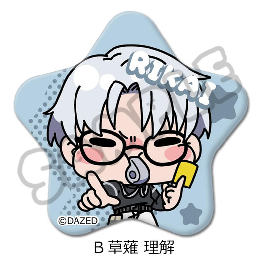 《七位先驅者》星形罐徽章 B 草薙理解