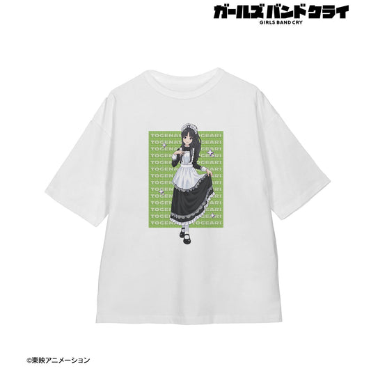 《哭泣少女樂隊》_(尺碼/L)_描繪新作 安和 すばる 女僕風版 BIG剪裁T恤中性款