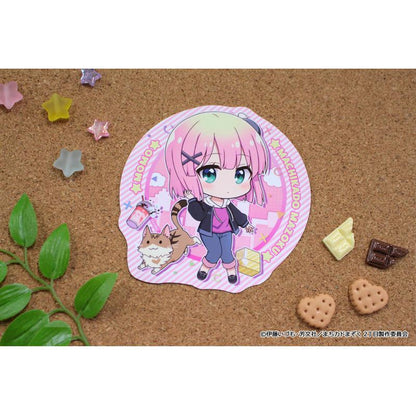 《街角魔族》2丁目 迷你巧克力貼紙【桃色】