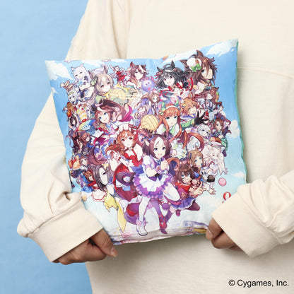 《賽馬娘》_方形靠墊／熱血混亂大感恩祭！