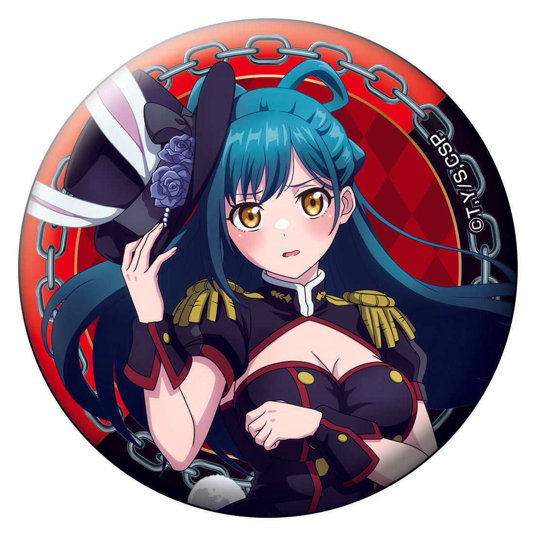 《魔都精兵的奴隸》描繪版徽章套裝【兔女郎版】