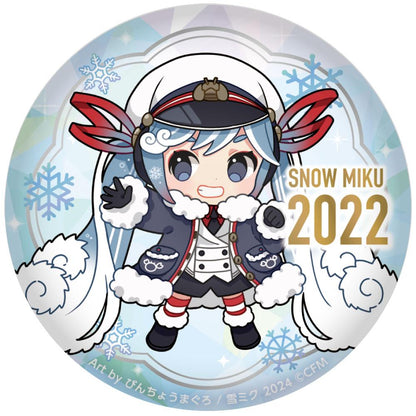 SNOW MIKU2024_軟軟小徽章/15週年 紀念視覺 2022版。