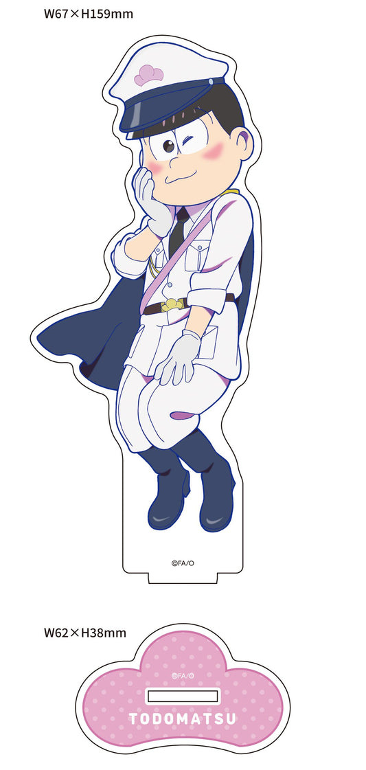 《阿松》_【描き下ろし】大號亞克力立牌 託多松（白色服裝）