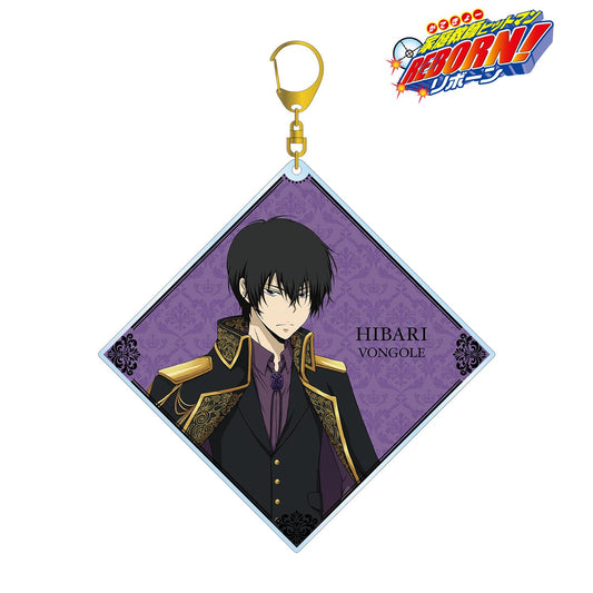 《家庭教師HITMAN REBORN!》_全新繪製插圖 雲雀 恭彌 王子服裝版 大號亞克力鑰匙扣