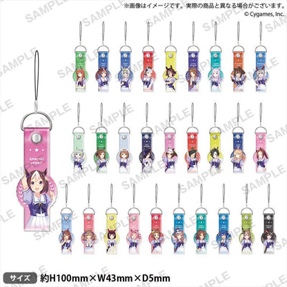 《賽馬娘》塑料掛繩 獲勝彩票