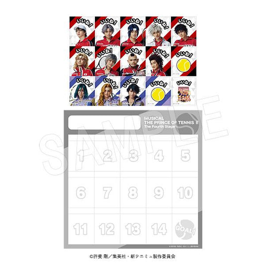 音樂劇 《新網球王子》 第四季_獎勵貼紙(附貼紙卡1張) 日本&西班牙