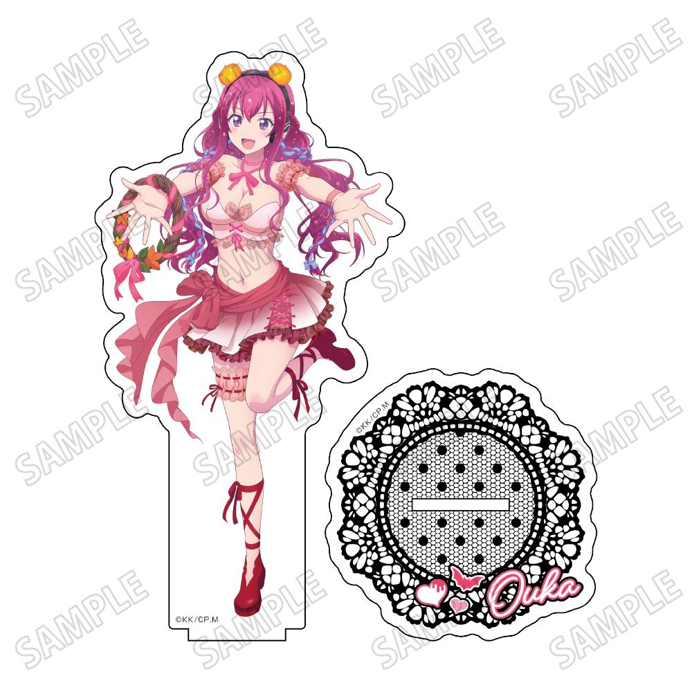 《女神咖啡廳》描繪BIG亞克力立牌①幕澤 櫻花