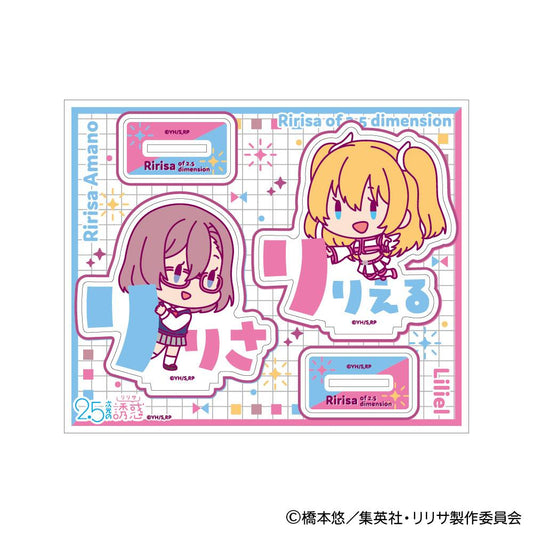 _名字貼紙亞克力支架 Vol.1 A：天野莉莉薩＆莉莉艾爾 天使空降隊/莉莉薩