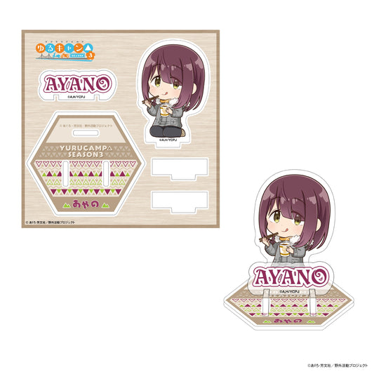 《搖曳露營》第三季_杯麵系列 蓋子固定亞克力支架 綾乃