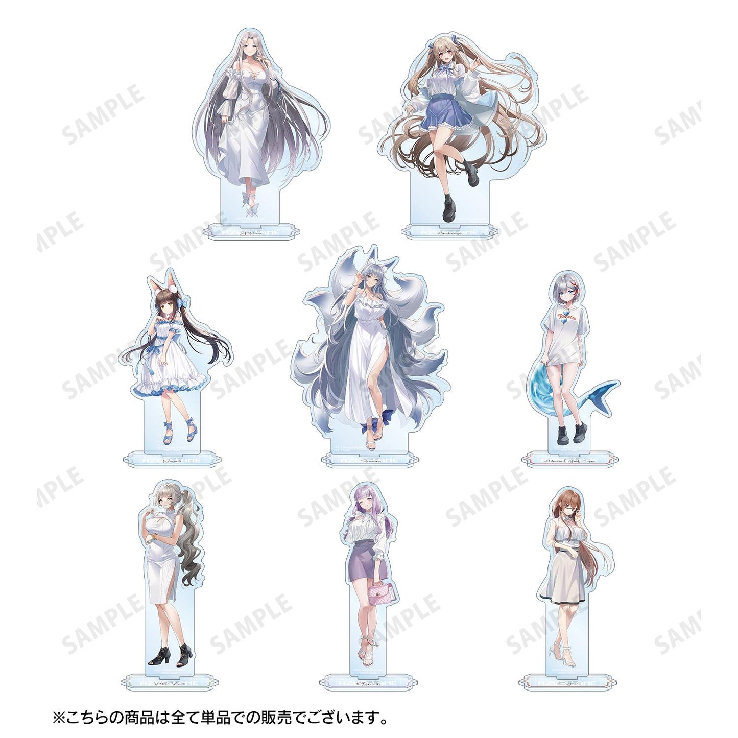 《碧藍航線》描繪 描繪普利茅斯 夏季時尚版 大號亞克力支架