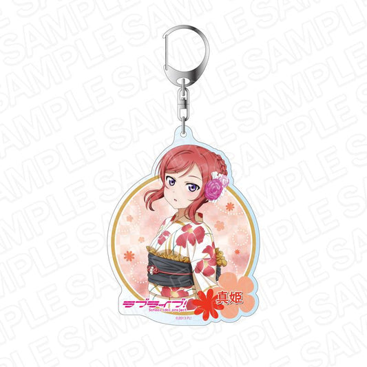 《Love Live!》大號鑰匙扣 西木野真姬 浴衣版
