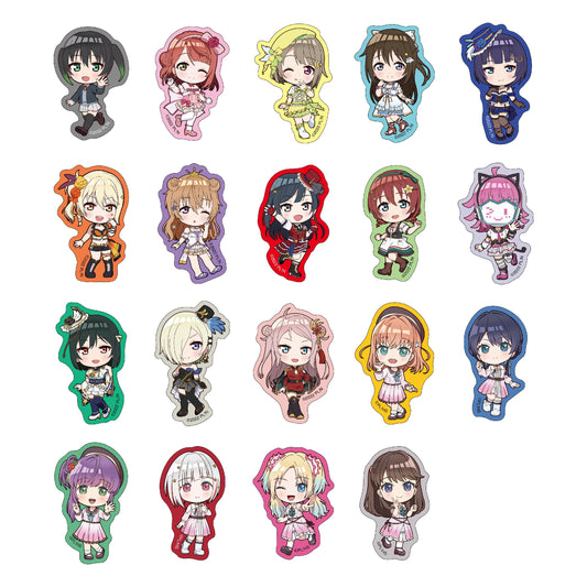 《Love Live!學園偶像計劃》異次元音樂節 貼紙收藏／虹之咲學園偶像同好會＆蓮之空女學院偶像俱樂部 【整盒／10包裝】