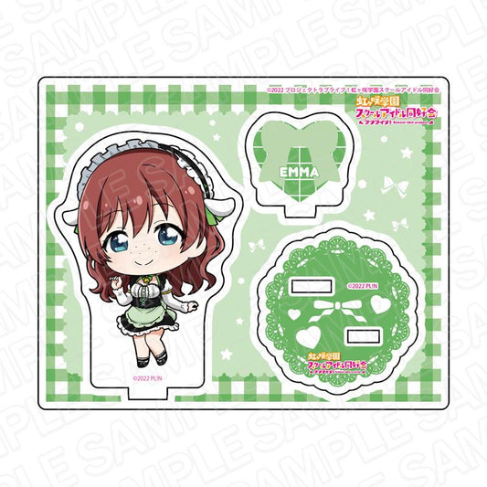 《Love Live! 虹咲學園學園偶像同好會》亞克力立牌 艾瑪·維爾德 動物女僕 變形版