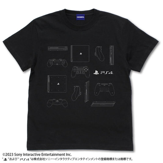《PlayStation》_M尺寸_T恤 for PlayStation™4/黑色-