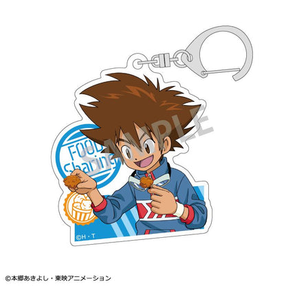 《數碼寶貝大冒險》交易亞克力鑰匙扣vol.1 食物分隔【整盒】