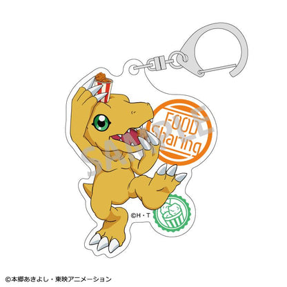 《數碼寶貝大冒險》交易亞克力鑰匙扣vol.1 食物分隔【整盒】