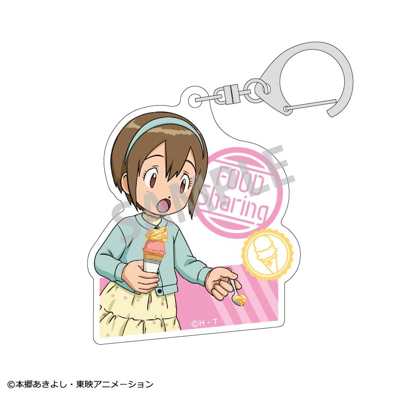 《數碼寶貝大冒險》交易亞克力鑰匙扣vol.1 食物分隔【整盒】