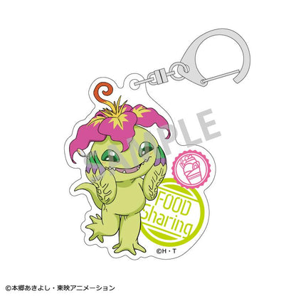 《數碼寶貝大冒險》交易亞克力鑰匙扣vol.1 食物分隔【整盒】