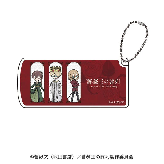 滑動式小物盒「薔薇王的葬列」02/紅玫瑰設計(圖案藝術)