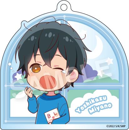 《佐佐木與宮野》 章魚貓 亞克力掛鏈 1個