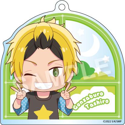 《佐佐木與宮野》 章魚貓 亞克力掛鏈 1個