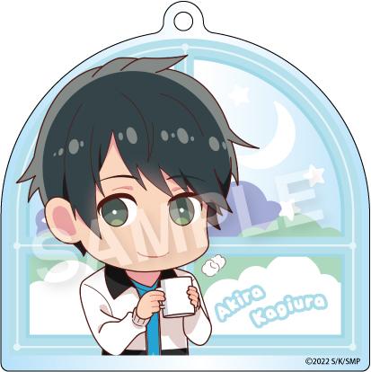 《佐佐木與宮野》 章魚貓 亞克力掛鏈 1個