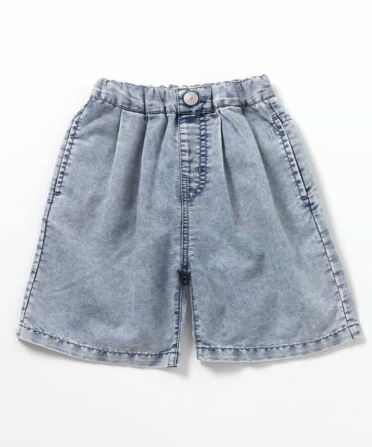 化學光堆疊半身褲 6分褲
