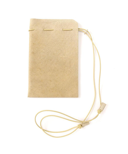 ITTI/伊蒂/HERRE KINCHAKU POUCH - PM / 白色