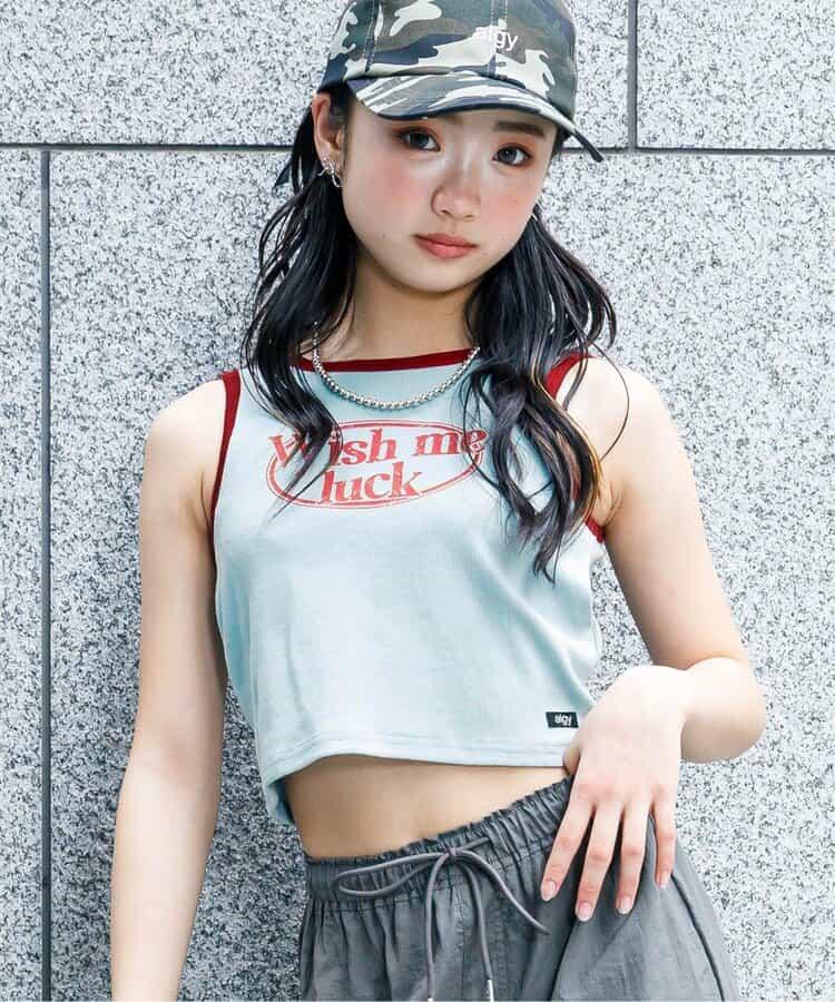 帶杯子的LOGO裝飾坦克款