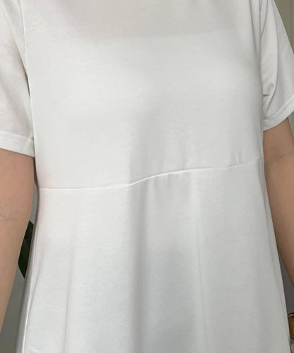 下襬荷葉邊荷葉邊T恤