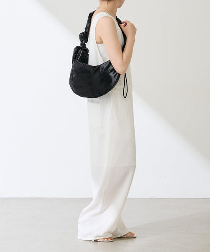 【PAPILLONNER/蝴蝶】褶皺設計圓形包