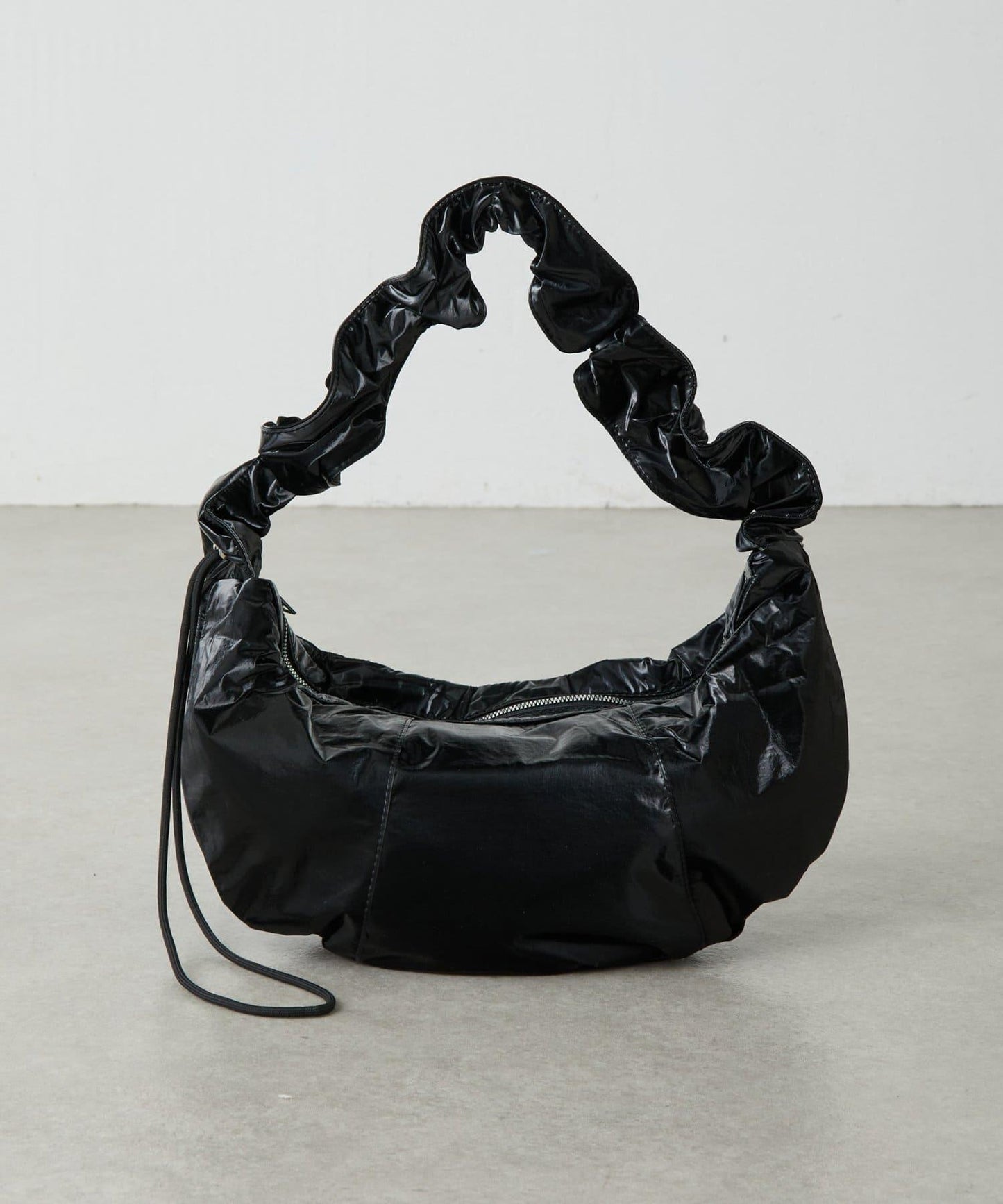 【PAPILLONNER/蝴蝶】褶皺設計圓形包