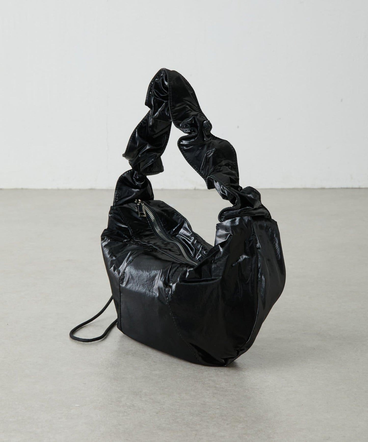 【PAPILLONNER/蝴蝶】褶皺設計圓形包