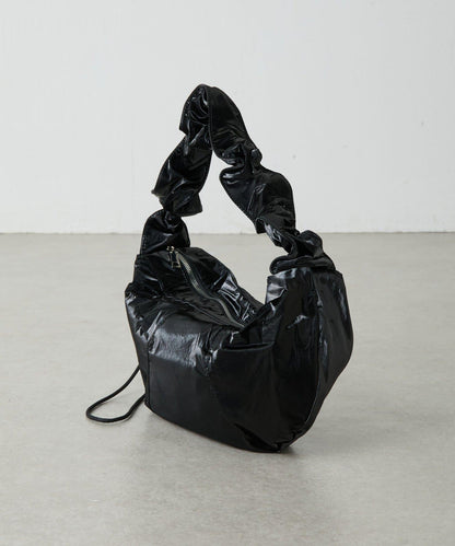 【PAPILLONNER/蝴蝶】褶皺設計圓形包