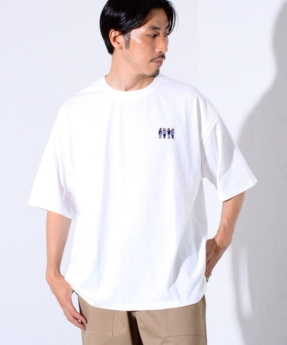 【FREDYMAC/弗雷迪麥克】密度天竺 中年男士刺繡&漫畫T恤