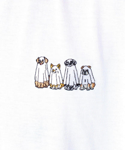 【FREDYMAC/弗雷迪麥克】密度天竺 動物刺繡&漫畫T恤