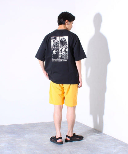 【FREDYMAC/弗雷迪麥克】密度天竺 中年男士刺繡&漫畫T恤