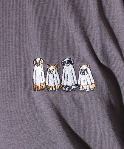 【FREDYMAC/弗雷迪麥克】密度天竺 動物刺繡&漫畫T恤
