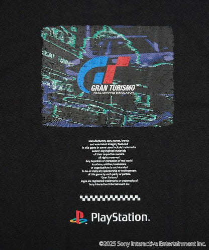 PlayStation 背印圓領T恤 / 重力賽車