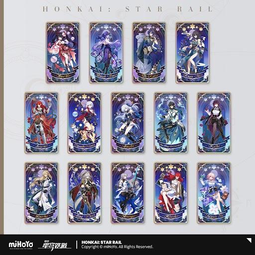 《崩壞：星穹鐵道》_群星寓言系列 全息收藏卡【包裝盒】（共14種）盲盒