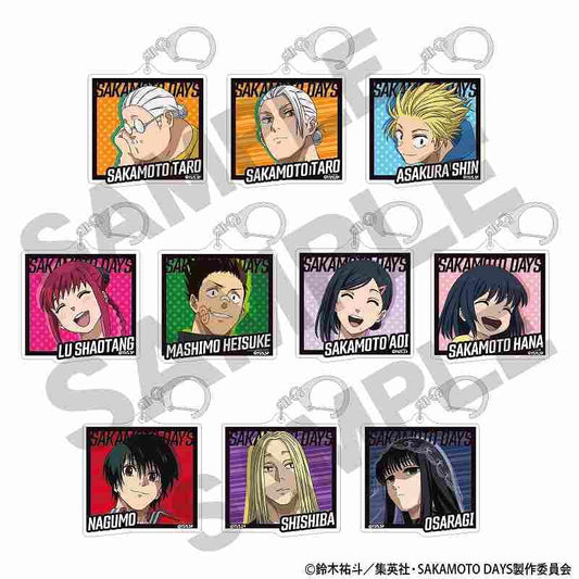 坂本日和_交易亞克力鑰匙扣【全套裝盒/10個裝】