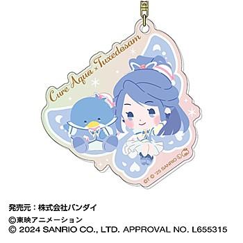 Yes! 光之美少女5GoGo!×《三麗歐》_極光亞克力鑰匙扣 05 治癒水晶×禮服夾克