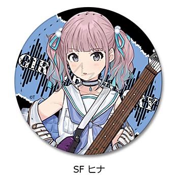 《哭泣少女樂隊》第2彈 皮革徽章(圓形) SF 小鳥