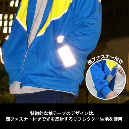 《夜晚的水母不會游泳》_XL尺寸_山之內花音 運動夾克