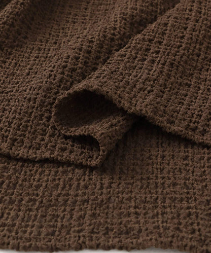 前繫帶蝴蝶結長款上衣